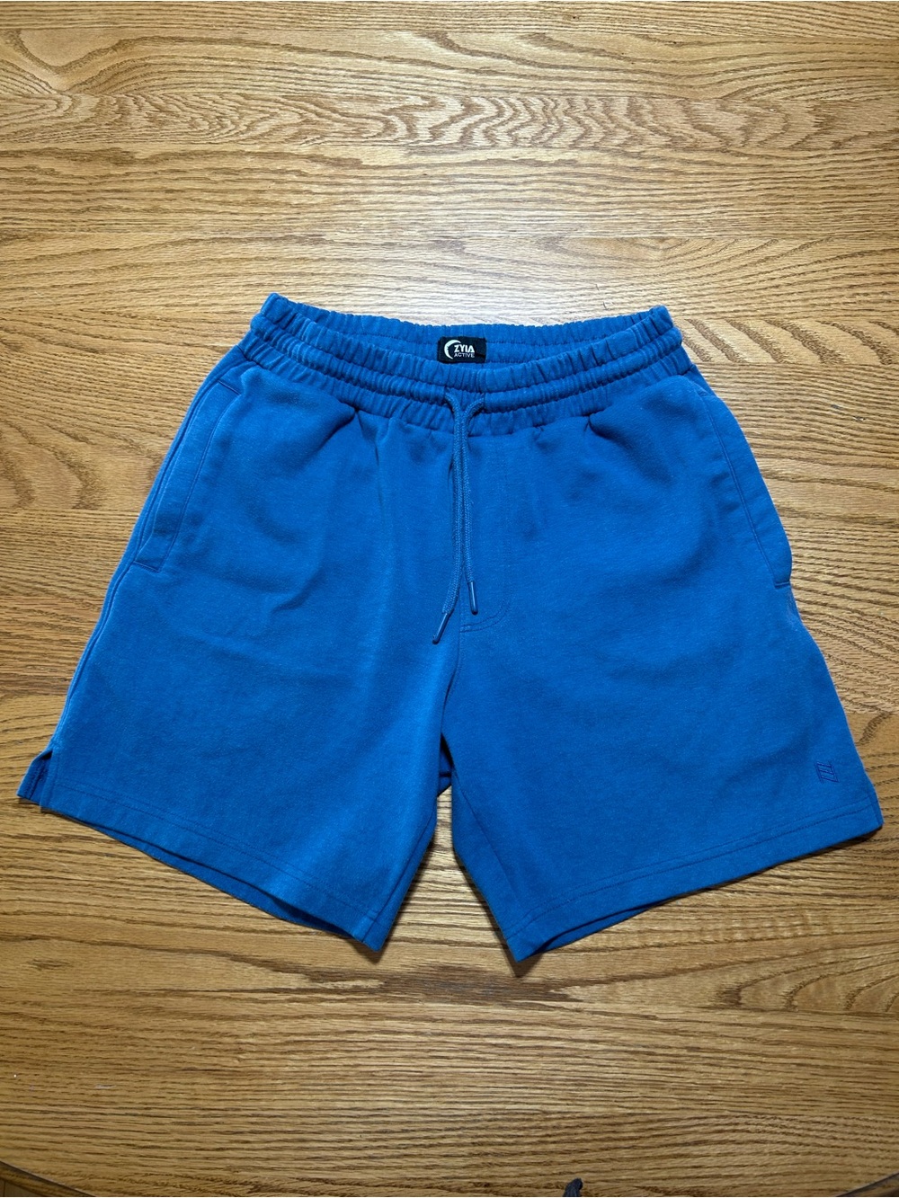 Men’s Zyia Active Jogger Shorts Storm Blue Size Small